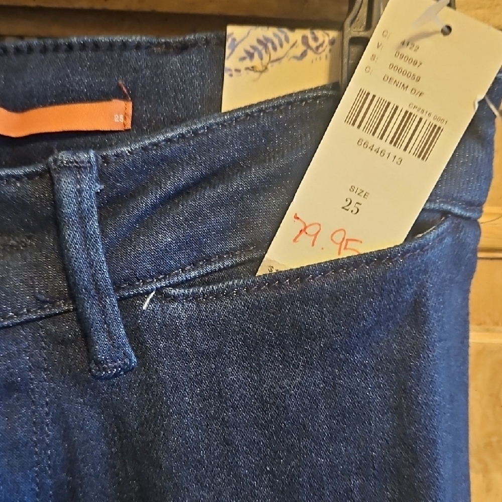 Anthropologie Pilcro Wide-Leg Pants - Deep Blue - Picture 7 of 9